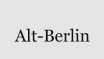 Alt-Berlin